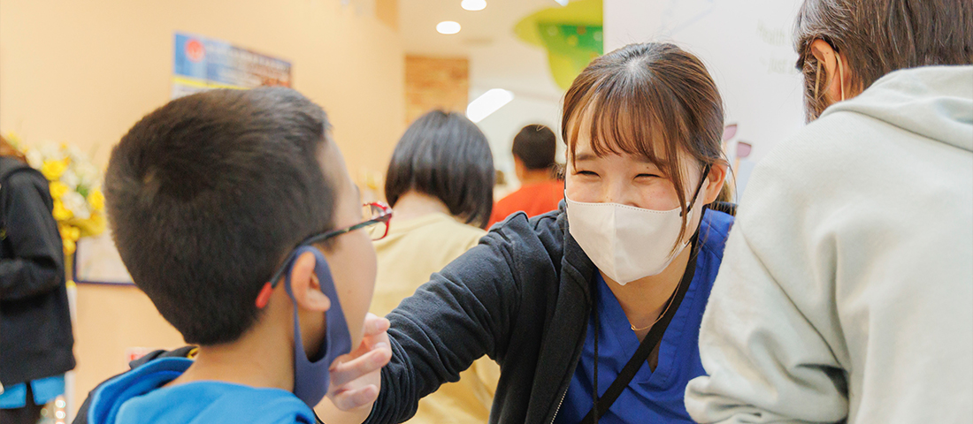 子どもとおとなのお口の健康を守ります